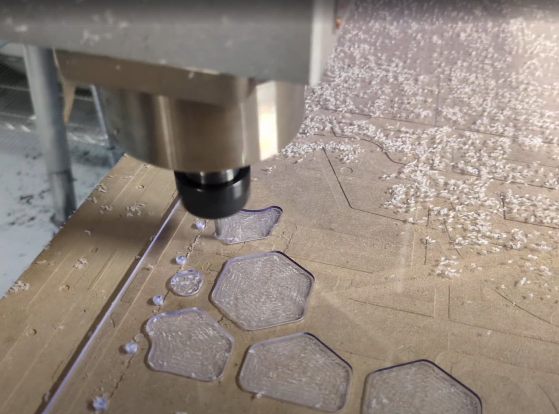 During Machining